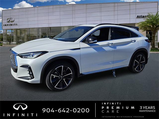 new 2025 INFINITI QX55 car, priced at $49,890