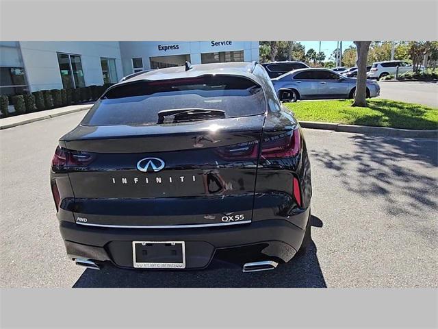 new 2025 INFINITI QX55 car, priced at $49,026