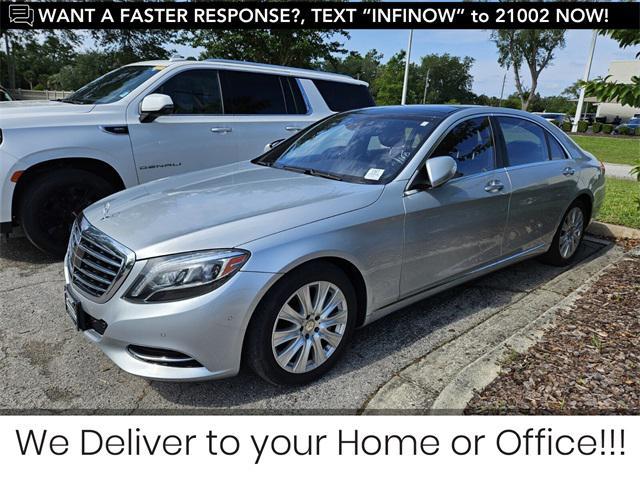 used 2015 Mercedes-Benz S-Class car, priced at $27,981