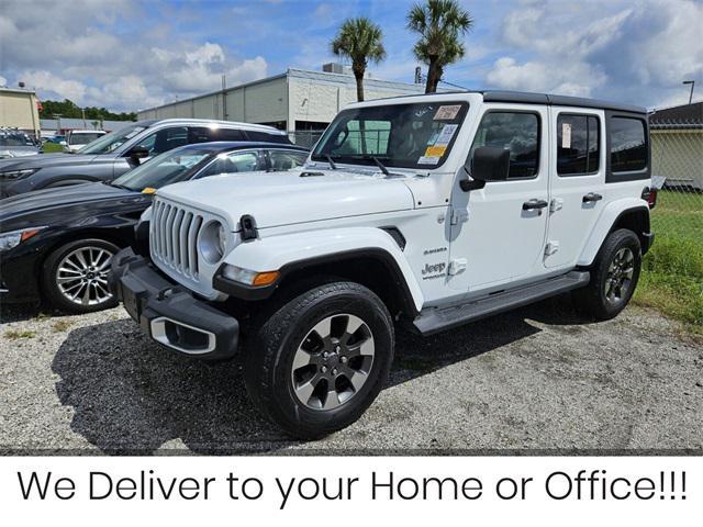 used 2018 Jeep Wrangler Unlimited car, priced at $24,295