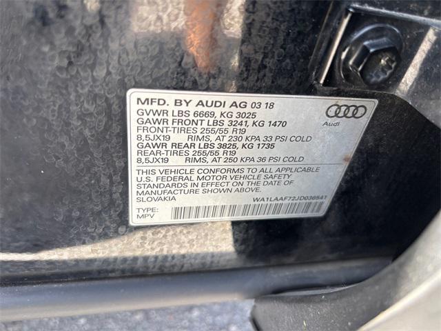 used 2018 Audi Q7 car, priced at $12,941