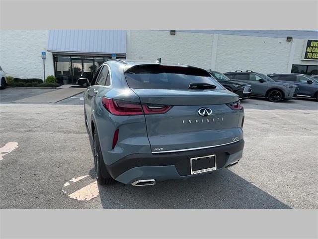 new 2025 INFINITI QX55 car, priced at $46,694