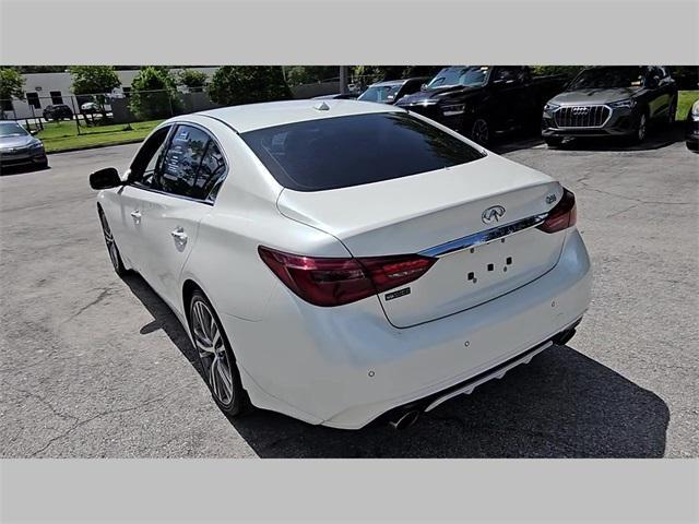 used 2022 INFINITI Q50 car, priced at $30,784