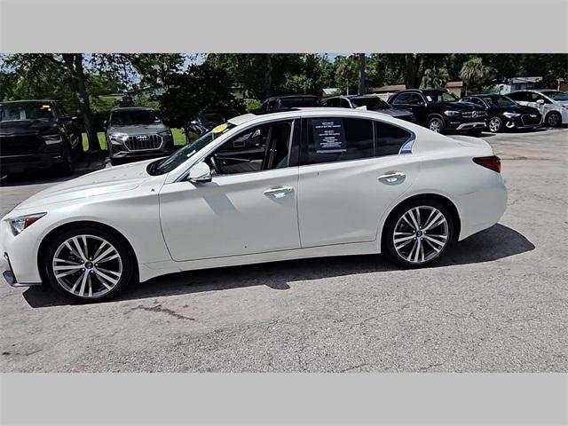 used 2022 INFINITI Q50 car, priced at $30,784
