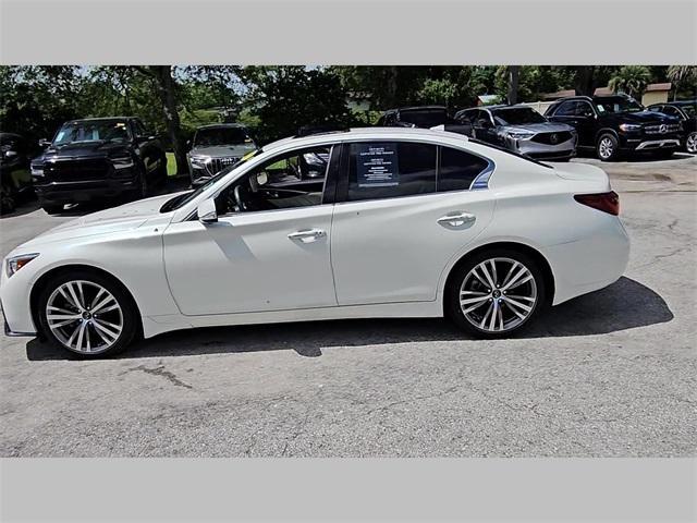 used 2022 INFINITI Q50 car, priced at $30,784