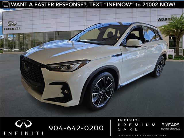 new 2025 INFINITI QX50 car, priced at $52,646