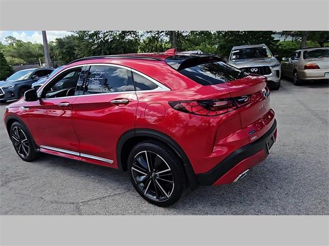 used 2022 INFINITI QX55 car, priced at $33,499