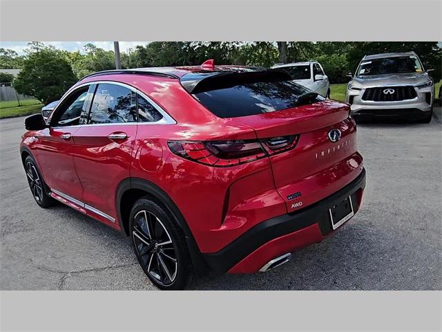 used 2022 INFINITI QX55 car, priced at $33,499
