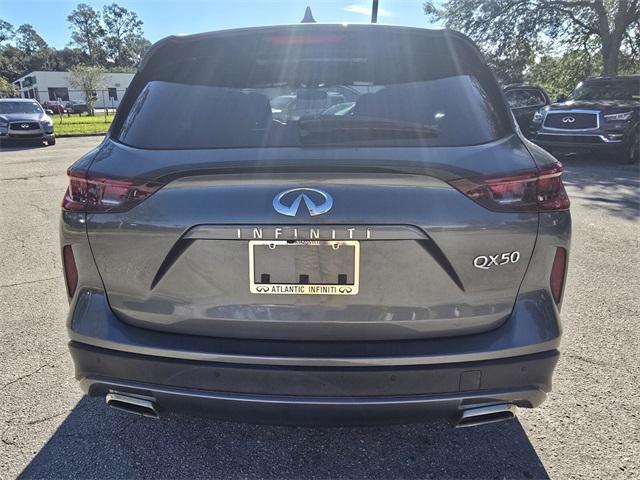 used 2022 INFINITI QX50 car, priced at $27,129