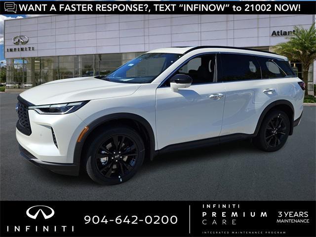 new 2025 INFINITI QX60 car, priced at $58,578