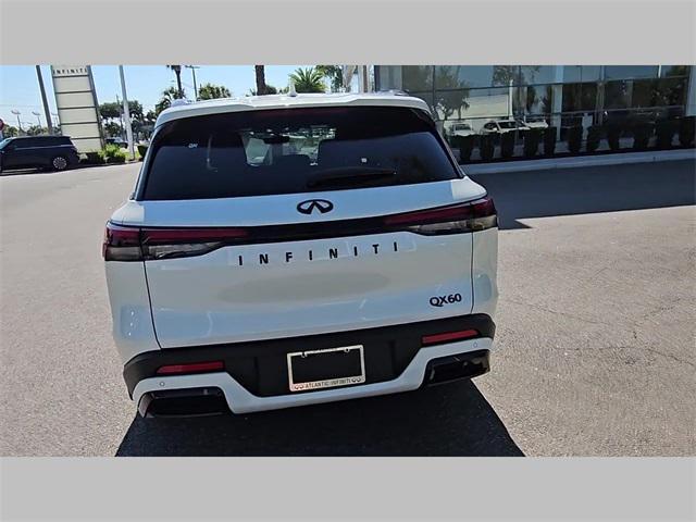 new 2025 INFINITI QX60 car, priced at $58,578