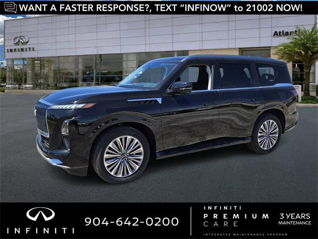 new 2025 INFINITI QX80 car, priced at $90,332