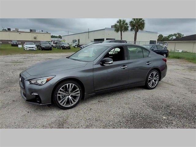 new 2024 INFINITI Q50 car, priced at $41,900