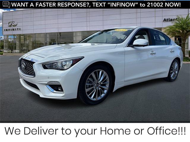 used 2022 INFINITI Q50 car, priced at $31,593
