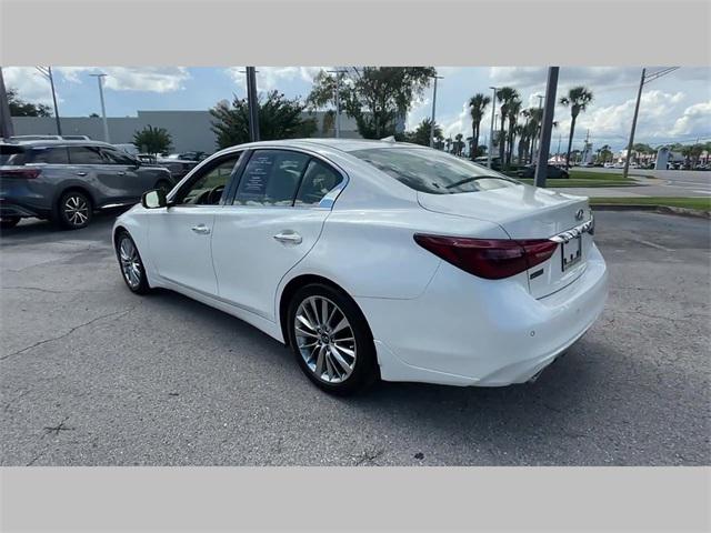 used 2022 INFINITI Q50 car, priced at $29,976