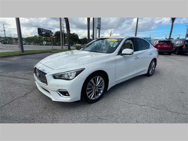 used 2022 INFINITI Q50 car, priced at $29,976