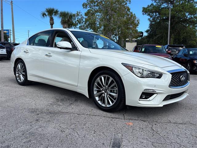 used 2022 INFINITI Q50 car, priced at $29,976