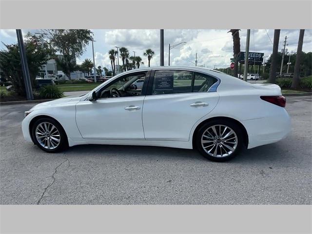 used 2022 INFINITI Q50 car, priced at $29,976