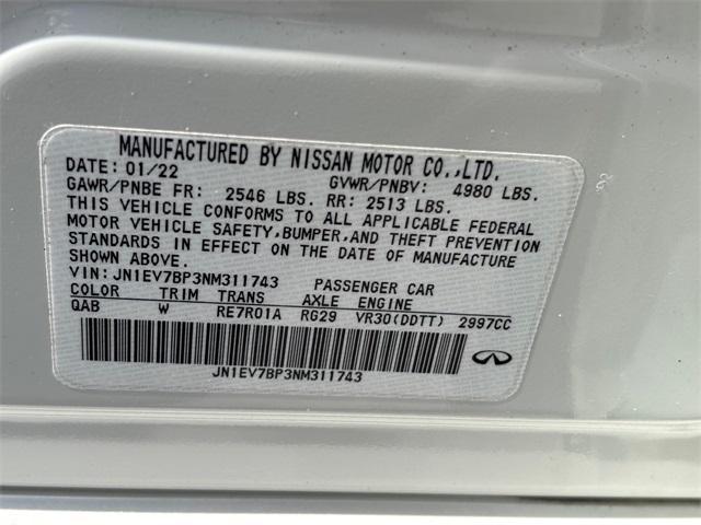 used 2022 INFINITI Q50 car, priced at $29,976