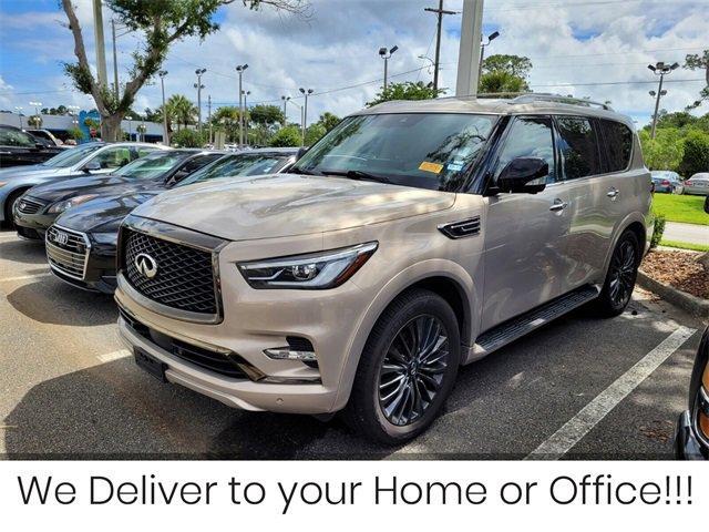 used 2022 INFINITI QX80 car, priced at $43,999