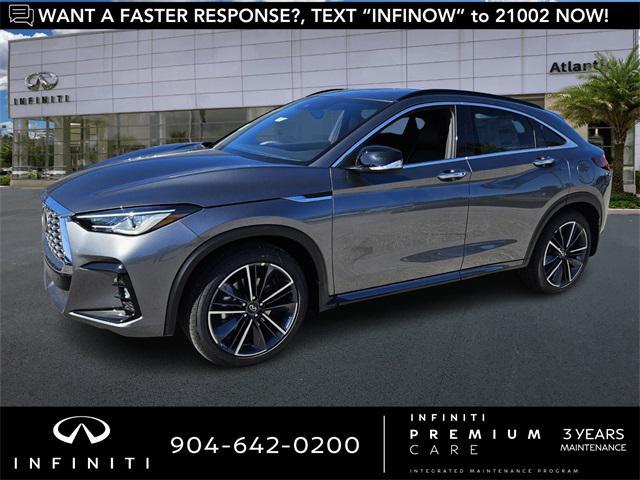 new 2025 INFINITI QX55 car, priced at $50,740