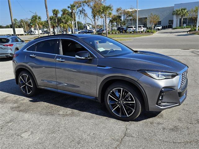 new 2025 INFINITI QX55 car, priced at $49,740