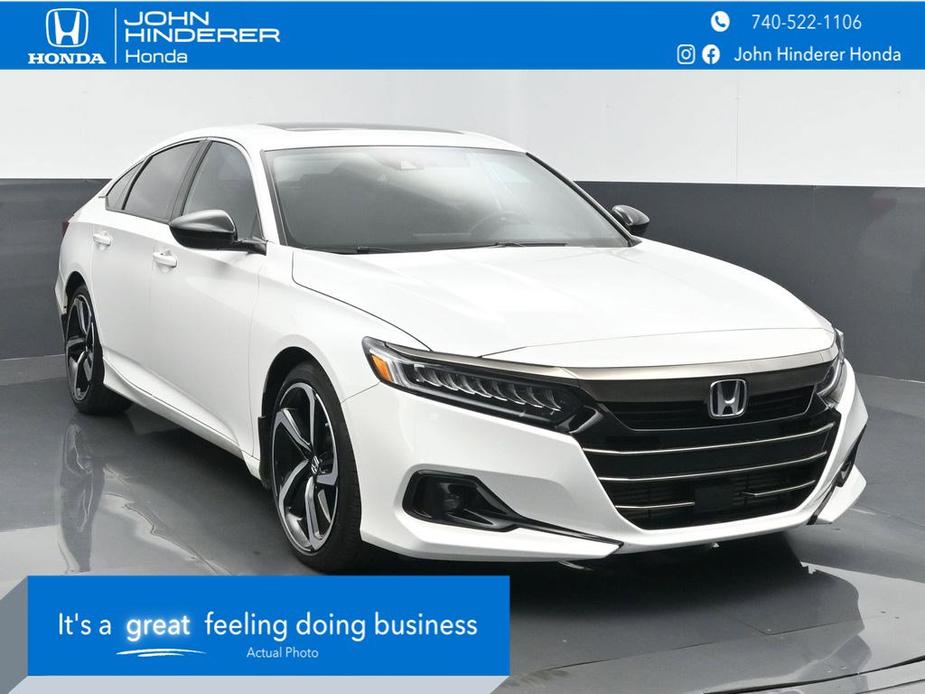 used 2021 Honda Accord car, priced at $29,277