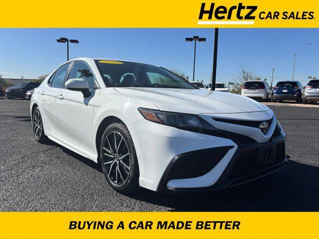 used 2021 Toyota Camry car, priced at $20,446