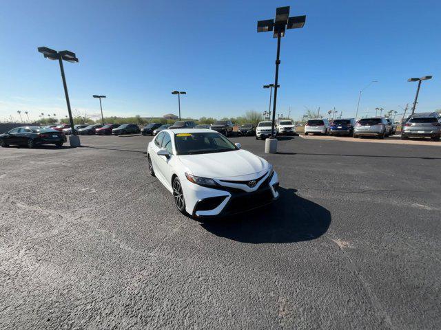 used 2021 Toyota Camry car, priced at $20,446