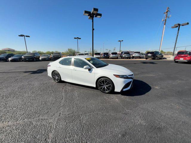 used 2021 Toyota Camry car, priced at $20,446