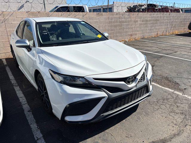 used 2021 Toyota Camry car, priced at $19,498