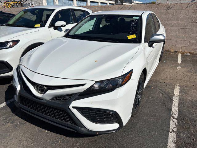 used 2021 Toyota Camry car, priced at $19,498