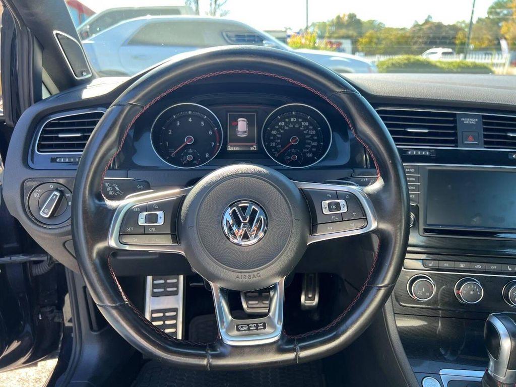 used 2017 Volkswagen Golf GTI car, priced at $11,495