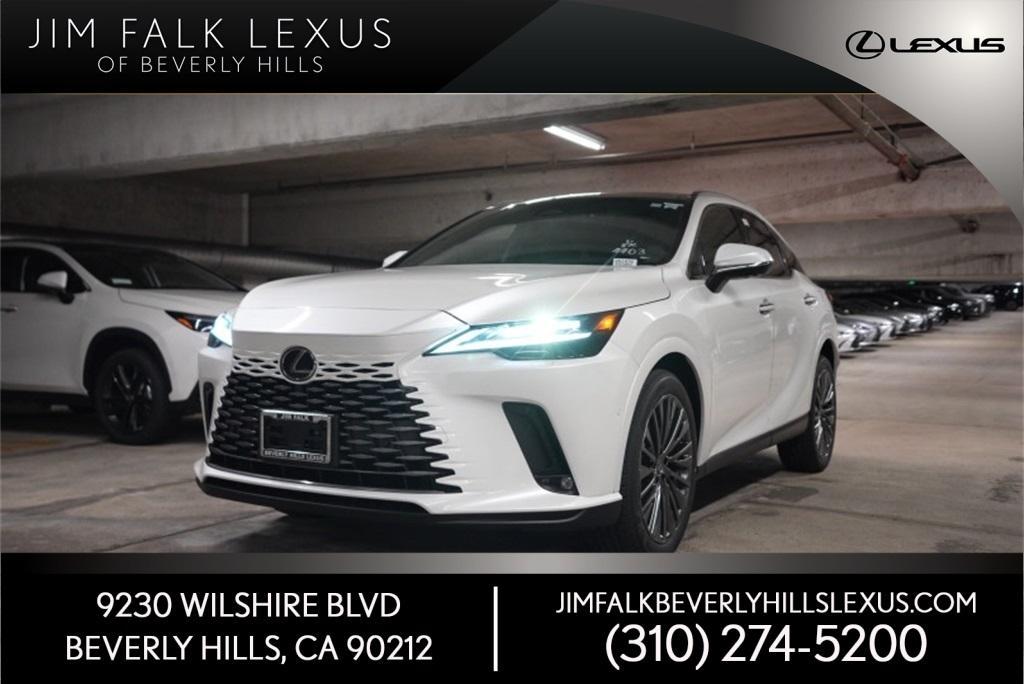 new 2025 Lexus RX 450h+ car, priced at $77,595