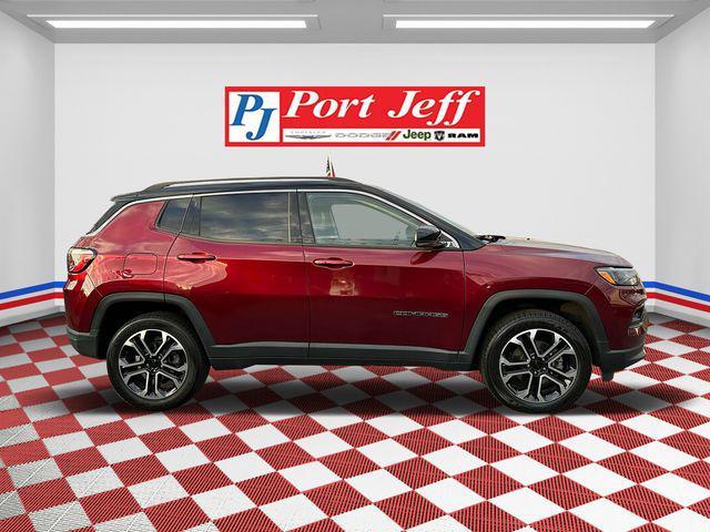 used 2022 Jeep Compass car, priced at $22,498