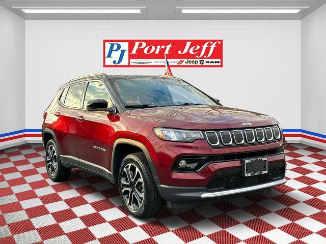 used 2022 Jeep Compass car, priced at $22,498