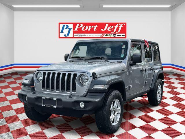 used 2019 Jeep Wrangler Unlimited car, priced at $25,494