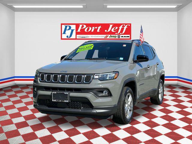 used 2023 Jeep Compass car, priced at $27,498