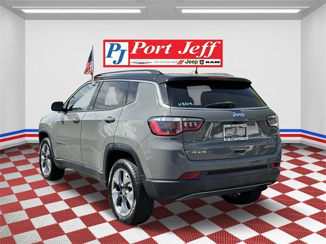 used 2021 Jeep Compass car, priced at $22,298