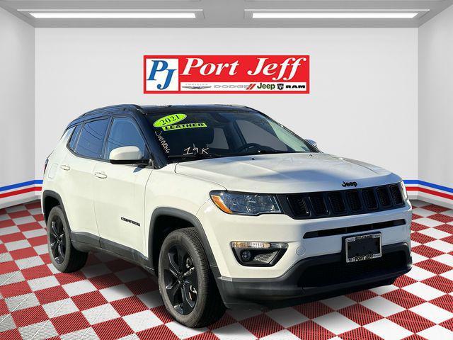 used 2021 Jeep Compass car, priced at $20,398