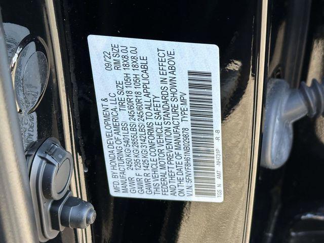 used 2022 Honda Passport car, priced at $31,694