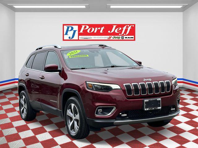 used 2021 Jeep Cherokee car, priced at $24,998