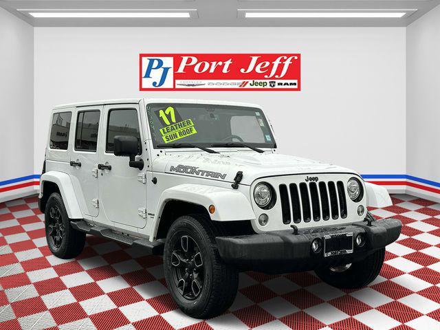 used 2017 Jeep Wrangler Unlimited car, priced at $23,798