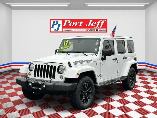 used 2017 Jeep Wrangler Unlimited car, priced at $23,798