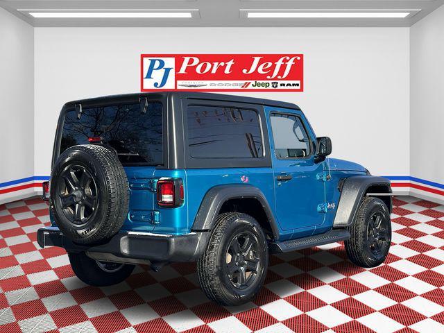 used 2020 Jeep Wrangler car, priced at $24,998