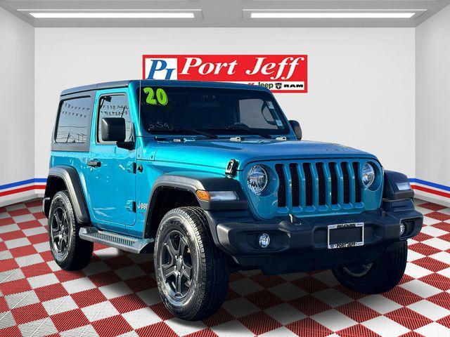 used 2020 Jeep Wrangler car, priced at $24,998