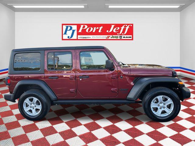 used 2021 Jeep Wrangler Unlimited car, priced at $32,846