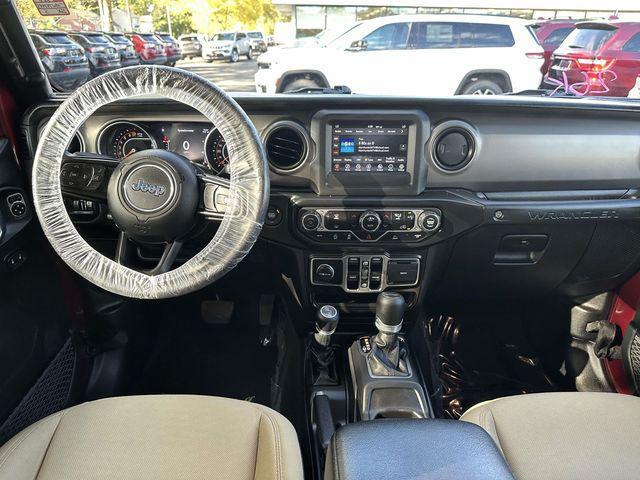 used 2021 Jeep Wrangler Unlimited car, priced at $32,846