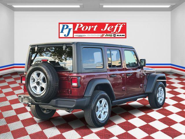 used 2021 Jeep Wrangler Unlimited car, priced at $32,846