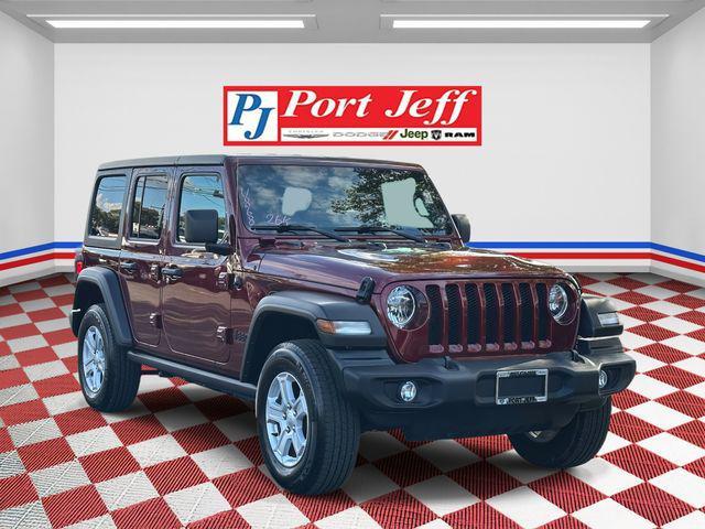 used 2021 Jeep Wrangler Unlimited car, priced at $32,846